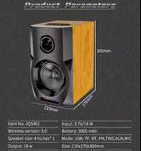 Преносима караоке тонколона JQS 401, Bluetooth,... - small - 2