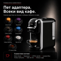 Кафемашина еспресо Oliver Voltz 8 в 1... - 2