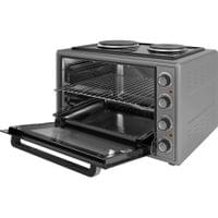 Мини готварска печка Elite EMO-65302G, 65 л, 2... - 1
