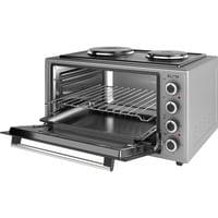 Мини готварска печка Elite EMO-48302G, 48 л, 2... - 1