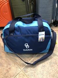 Пътна чанта Darin, двуцветна, с презрамка и... - 2