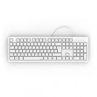 Клавиатура HAMA KC-200, с кабел, USB, бяла - small - 3