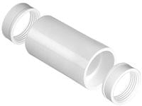 Муфа за твърда PVC тръба, БЯЛА - 1