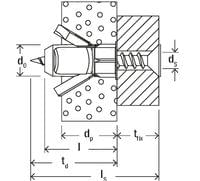 Дюбел PD - 8