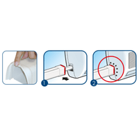 Преход към климатик за РVС канал 65X50 mm - 6