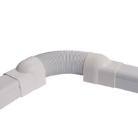 Гъвкава адаптивна връзка за РVС-канал 65х50 / 80х60 mm - 2