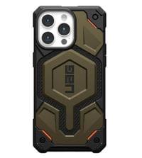 MagSafe Противоударен Калъф за iPhone 15 Pro Max, UAG Monarch Pro Kevlar Case, Зелен