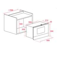 Микровълнова фурна TEKA ML 82 Infinity G1 - 7 Микровълнова фурна TEKA ML 82 Infinity G1 - 7