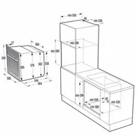 Мултифункционална фурна G400 Gorenje BO6737E02BG - 3