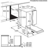 Съдомиялна за вграждане AEG NG62IC20SK - 4 Съдомиялна за вграждане AEG NG62IC20SK - 4