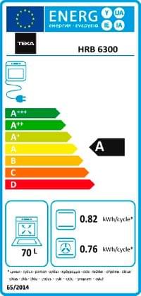 Фурна за вграждане Teka HRB 6300 ВАНИЛИЯ / МЕСИНГ - 8