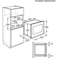 Микровълнова фурна за вграждане Electrolux LMS4253TMK - 2 Микровълнова фурна за вграждане Electrolux LMS4253TMK - 2