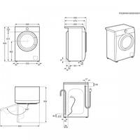 Слим пералня AEG LSR6E47HDE - 3