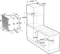 Мултифункционална фурна Gorenje G600 GO66MB Pizza350C - 4 Мултифункционална фурна Gorenje G600 GO66MB Pizza350C - 4