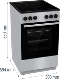 Електрическа печка Gorenje GEC5A61SG - 9