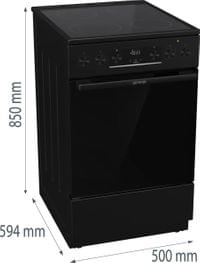 Електрическа печка G600 Gorenje GECS5C70BPA - 5 Електрическа печка G600 Gorenje GECS5C70BPA - 5