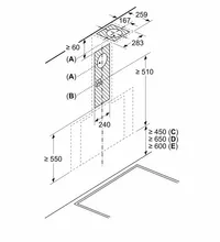 Стенен абсорбатор BOSCH DWK81AN60 - 7
