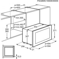 Микровълнова за вграждане Electrolux KMFE172TEX - 2