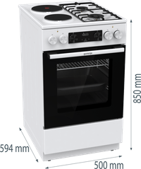 Готварска печка Gorenje GK5C64WF - 4