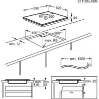 Индукционен плот  Electrolux SaphirMatt® SE EIV63449CT - 8