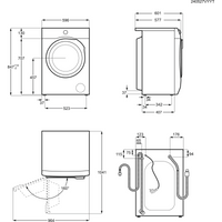 Перална машина Electrolux EW6F2482E - 3
