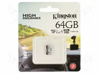 Kingston 64GB microSDXC Endurance 95R/30W C10 A1 UHS-I... - 1