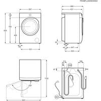 Пералня със сушилня AEG LWR73064OE - 4