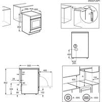 Готварска печка AEG CCB6440CBW - 3