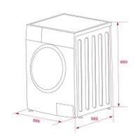 Свободностояща пералня TEKA AutoDose WMK 81050 WH - 5