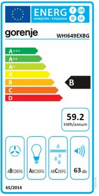 Абсорбатор Gorenje WHI649EXBG - 2