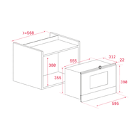 Микровълнова фурна Teka ML 8220 BIS КАФЯВА - 6 Микровълнова фурна Teka ML 8220 BIS КАФЯВА - 6
