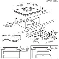 Индукционен плот Electrolux EIS62453IT - 2 Индукционен плот Electrolux EIS62453IT - 2