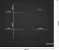 Индукционен плот Bosch PVS61AHC1E - 3 Индукционен плот Bosch PVS61AHC1E - 3