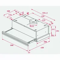 Телескопичен абсорбатор Teka CNL 6415 PLUS - 2