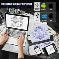 Безжичен А4 стенсил принтер M8 – Преносим и с Bluetooth... - 2