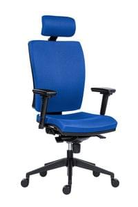Ергономичен стол GALA PDH ALU + LAS+TL, дамаска BN 23, 3D... - 1