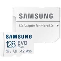 Samsung EVO Plus microSDXC 128GB UHS-I/U3/V10/A2 + Adapter - 1