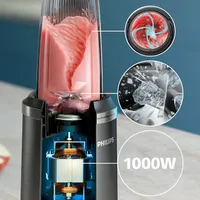 PHILIPS Blender Series 5000 1000W ProBlend Plus beaker... - 3