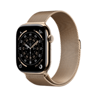 Apple Watch Series 11 GPS + Cellular 42mm Gold Titanium... - 1