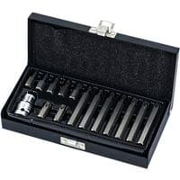 Комплект битове и бит държач YATO, TORX, 15 части - 2