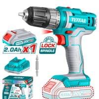 Акумулаторен винтоверт TOTAL INDUSTRIAL, 20V, 1 x 2Ah, 45Nm - 1