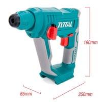Акумулаторен перфоратор TOTAL SDS+, 20 V, без батерия - 2