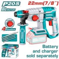 Акумулаторен перфоратор TOTAL Industrial, Brushless,... - 1