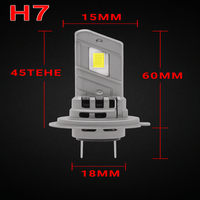 LED система H7 H 100 Premium Slim Fan 12V, 70W, Canbus - 4