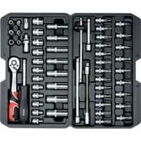 Комплект инструменти YATO, CrV, 1/4&amp;quot;, 56 части - 1