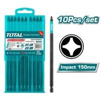 Комплект битове TOTAL Industrial, Impact, PH2 x 150 мм,... - 1