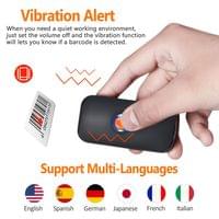 Мини Wireless Bluetooth 1D 2D QR баркод скенер - 4 Мини Wireless Bluetooth 1D 2D QR баркод скенер - 4