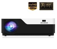 Проектор Deeirao 1080P Full HD Home Theatre LCD Projector...