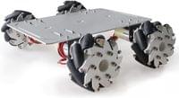 Метална 4WD интелигентна роботизирана платформа с колела... - 7 Метална 4WD интелигентна роботизирана платформа с колела... - 7