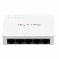 Комутатор RUIJIE RG-ES05G-L, 1000Mbps, 5 порта, 8x... - 0